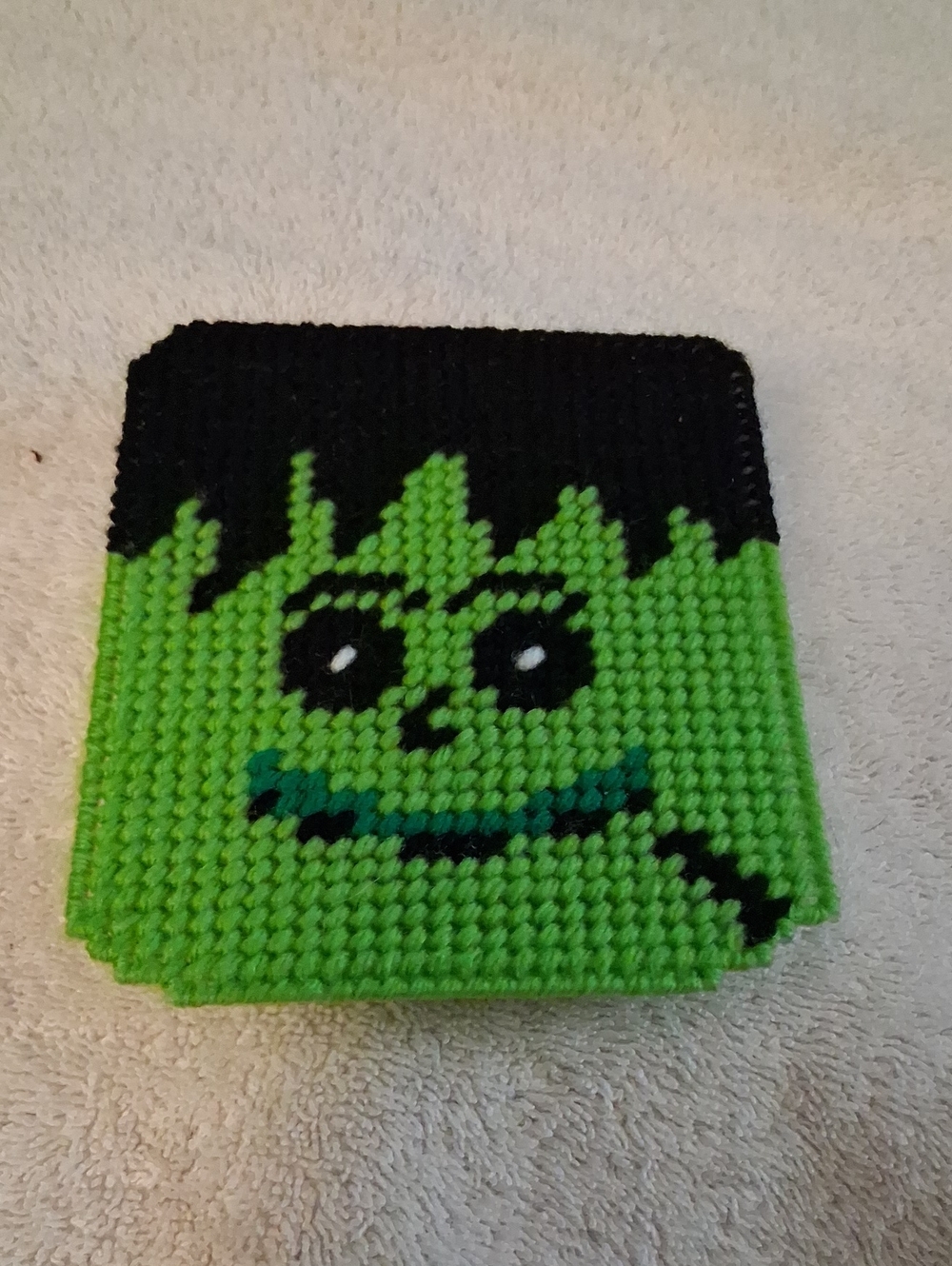 Green Frankenstein Magnet/coaster